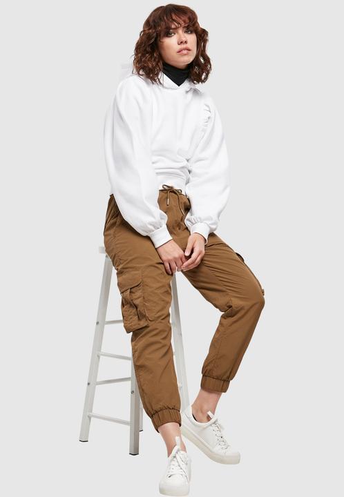 Actual product image Urban Classics Ladies Organic Gathering Batwing Hoody - 13453 (XL)