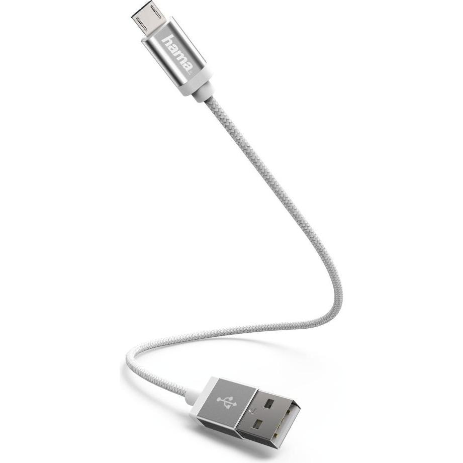 Hama USB A – USB micro B (0.20 m, USB 2.0), USB Kabel
