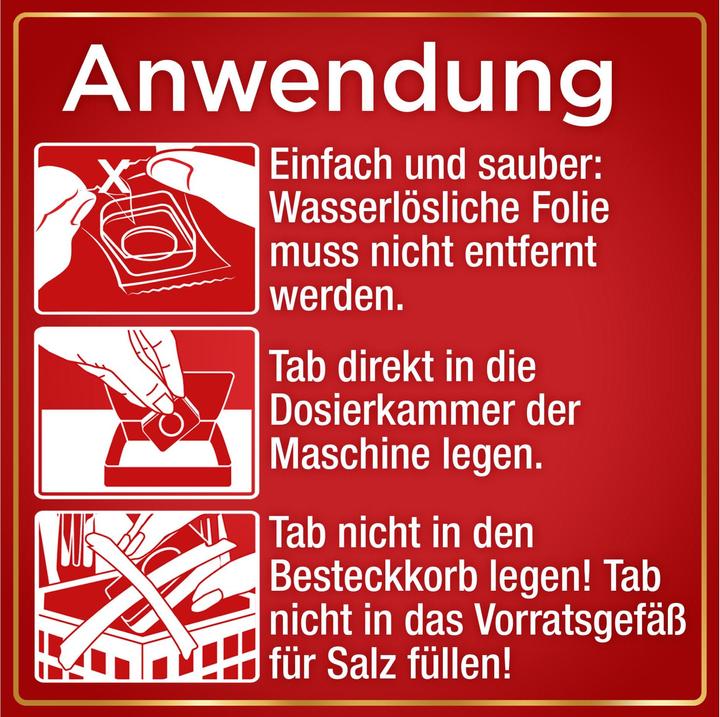 Produktbild Somat Gold 12 Multi-Aktiv (Tabs, 22 Waschgänge)