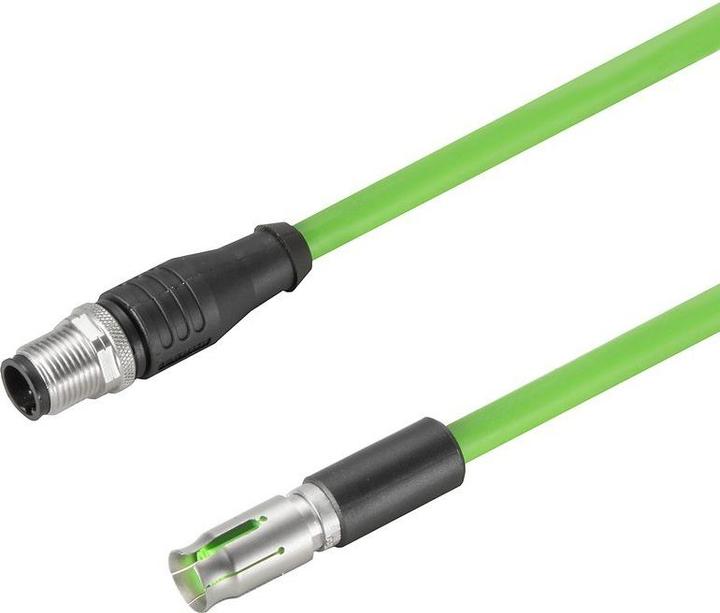 Actual product image Weidmüller HDC XX6A02 FMSM12X-0 (CAT6, 0.50 m)