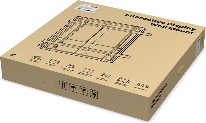Produktbild equip Wandhalterung 60"-100"/1TFT 60-90kg 1Gelenk Up-Down sw (Wand, 100", 90 kg)