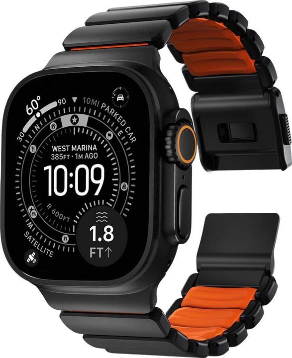 Image du produit Nomad Stratos Band (44 mm, 45 mm, 46 mm, 49 mm, FKM, Titane)