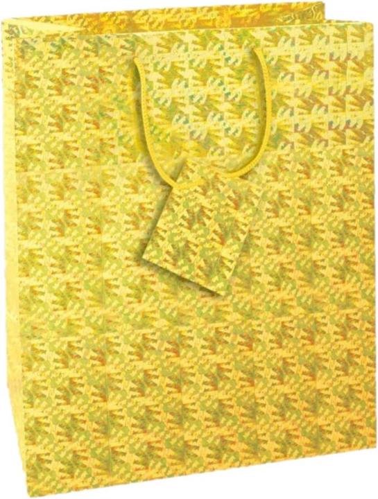 Actual product image Universal Textiles Gift Bag Holographic Design 12Pack (12x)