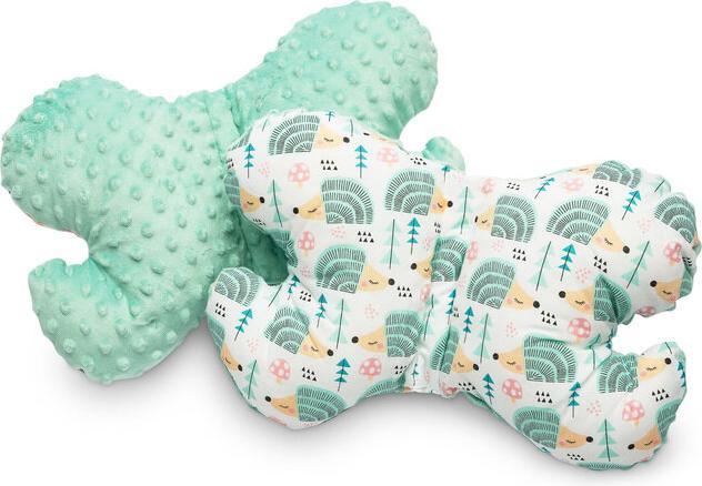 Sensillo Schmetterlingskissen 26x35 Mint Igel (35 cm)