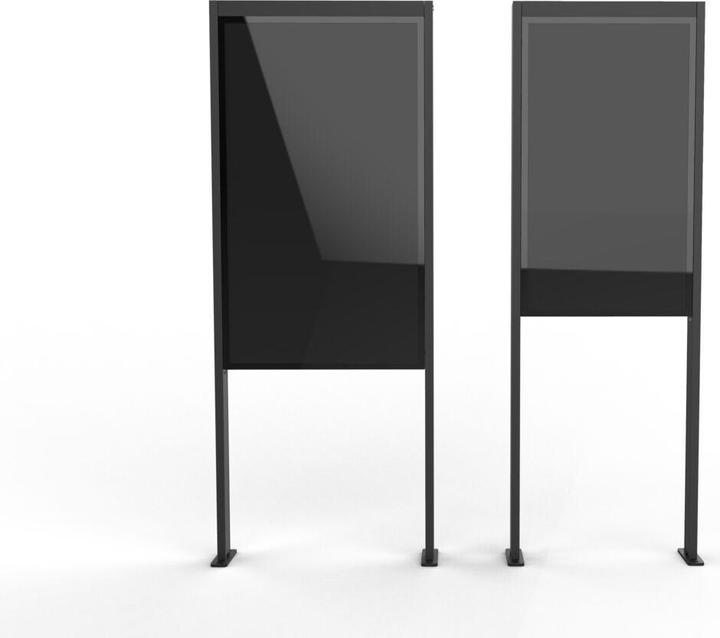 Vogels PFFC 4655 - Componente di montaggio (montaggio) - Nero - Dimensioni dello schermo: 116.8-139.7