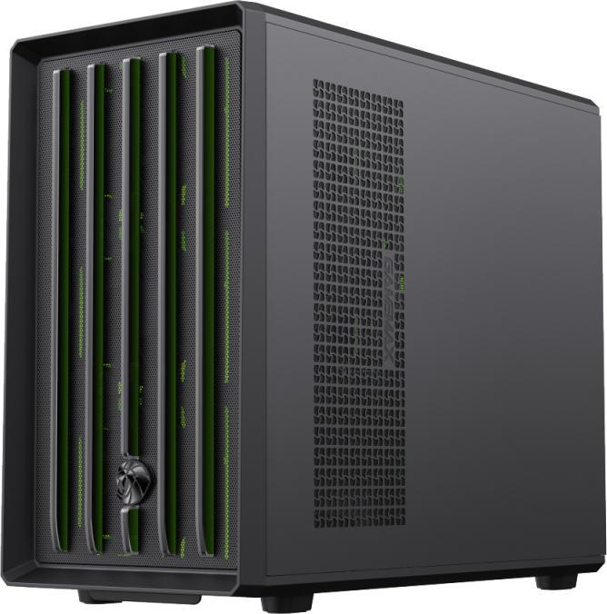 Actual product image GameMax | Case | CLAW 360 BK | M-ATX (ITX, mATX)