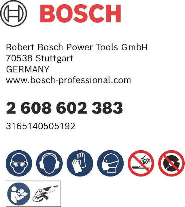 Immagine prodotto Bosch Professional Zubehör PRO Disco da taglio multi materiale, 125 x 1,6 x 22,23 mm