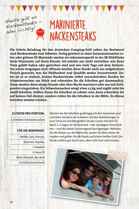Produktbild ADAC - Campingkochbuch (Deutsch, Carsten Bothe, 2015)
