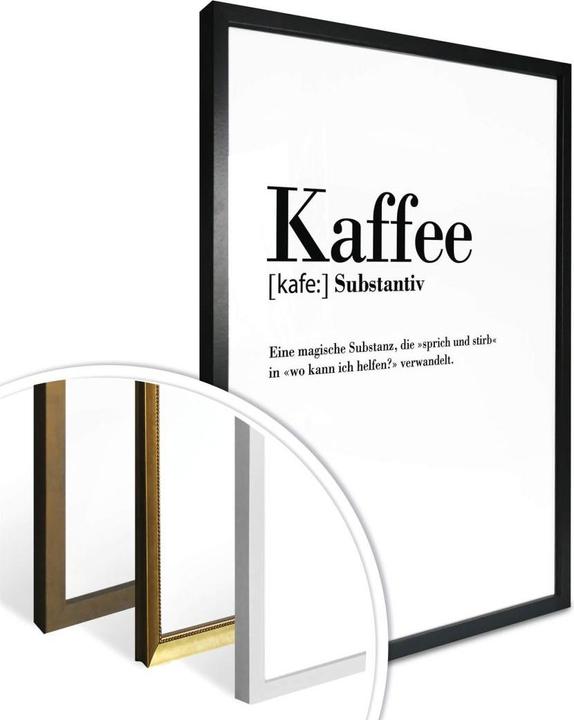 Immagine prodotto Trenddeko Grammatica - Caffè (60 x 50 cm)