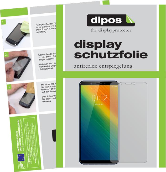 Actual product image Dipos Screen Protector Anti-Glare (5 pcs., Lenovo K5 Note (2018))