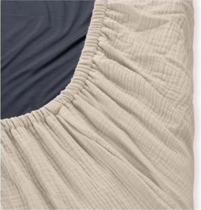 Actual product image Hauck Travel Bed Mattress Cover Beige (60 x 120 cm)