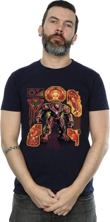 Produktbild Avengers Infinity War Hulkbuster Blaupause TShirt (L)