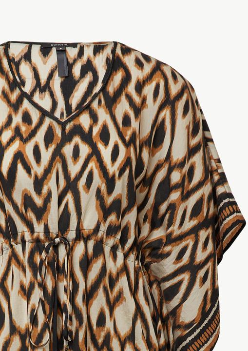 Produktbild Comma Accessories Kaftan mit All-over-Print und Bindeband (S)