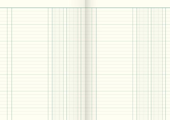 Produktbild König & Ebhardt Geschäftsbuch A4 96 Blatt 2 Spalten broschiert (96 x)