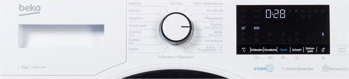 Actual product image Beko Washing machine WMO81465STR1 8kg (8 kg, Left)