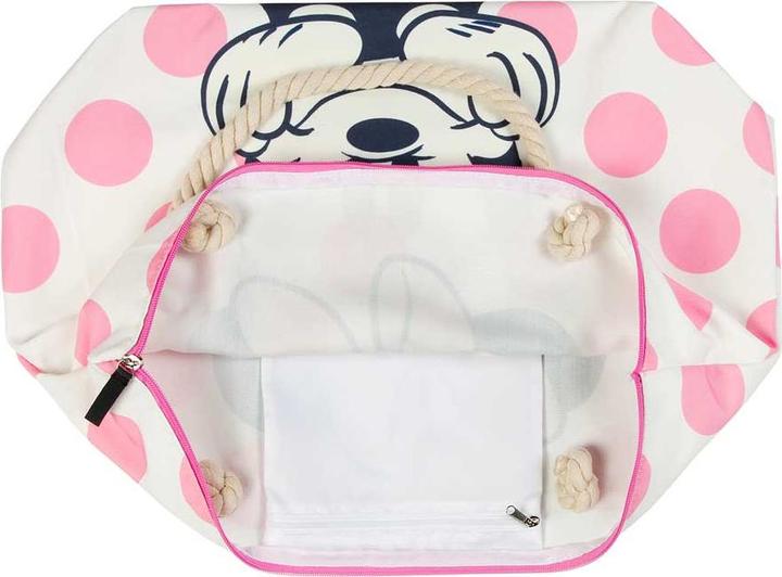 Immagine prodotto Karactermania Borsa da spiaggia Minnie Mouse Dots Soleil, rosa, 52 x 37 cm