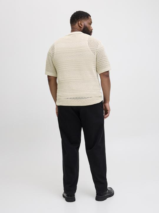 Actual product image Jack & Jones Plus Size Gestricktes Polo Gestricktes Polo (4XL)