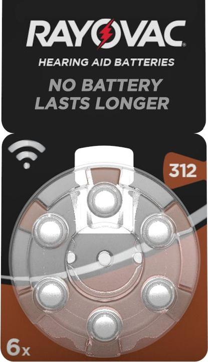 Immagine prodotto Rayovac Speciale acustico 13 (6 pz., PR48, 310 mAh)