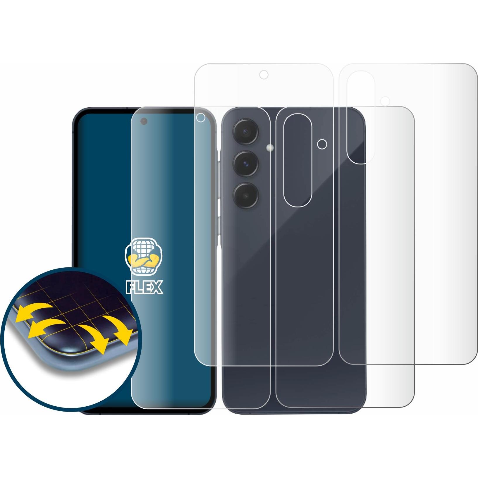 Thumbnail - BROTECT Full-Screen Displayschutz (2 Stück, Samsung Galaxy A55), Smartphone Schutzfolie, Transparent