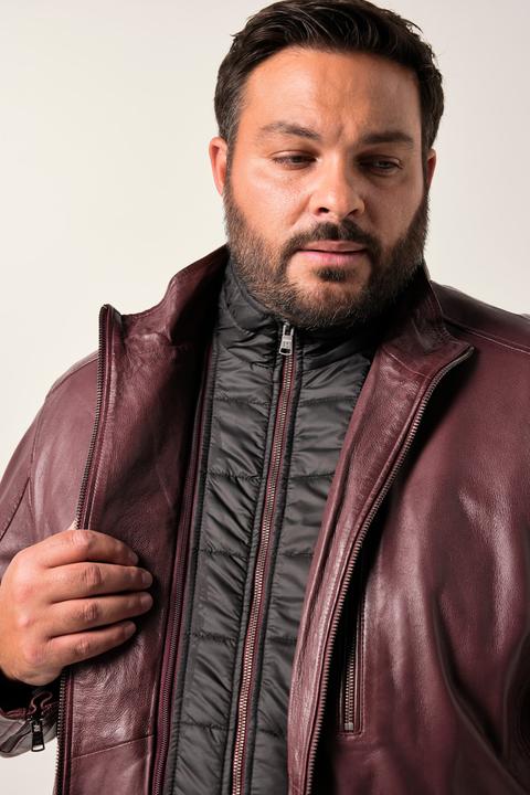 Produktbild Men+ Lederjacke, Leder, Lammnappaleder, herausnehmbarer Einsatz, bis 7 XL (3XL)