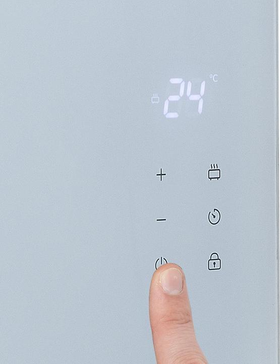 Productafbeelding Princess elektrisch - 348151 - Tegel elektrisch - Glazan spaneel - 1500 watt - Voor ruimtes tot 24 (1500 W)