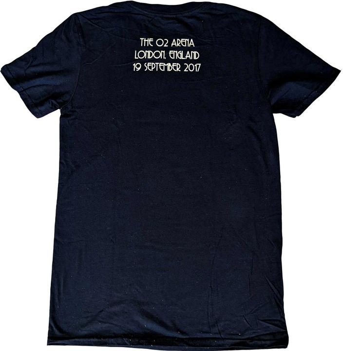 Immagine prodotto Foo Fighters Maglietta Unisex Adulto O2 Arena 2017 con stampa sul retro (S)