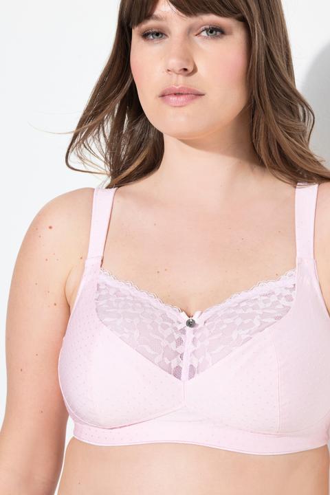 Immagine prodotto Ulla Popken Reggiseno comodo senza ferretto con pizzo e coppa C-E (120 C)