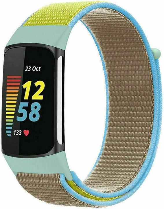 Strap-it Nylonarmband (Nylon, Fitbit Charge 5)