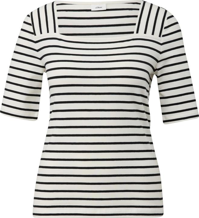 Produktbild S.Oliver T-Shirt T-Shirt mit Karree-Ausschnitt (34)