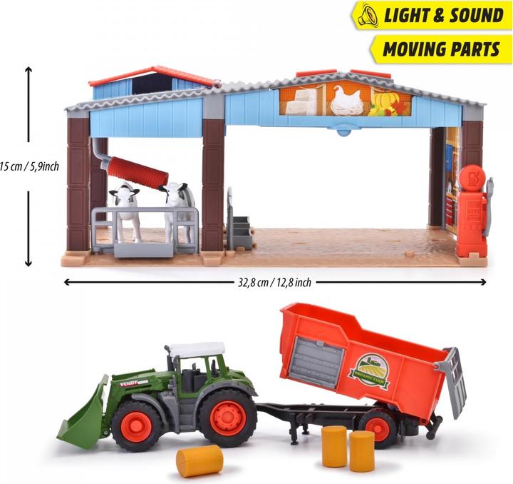 Produktbild Dickie Farm und Fendt Traktor Spielset