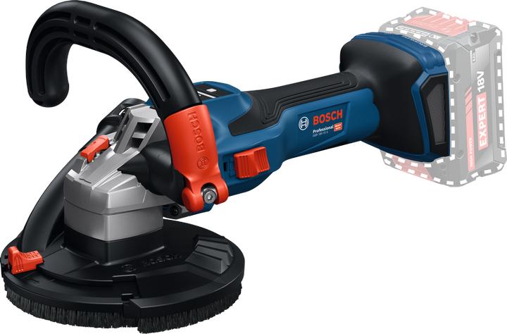 Produktbild Bosch Professional Bosch Blau 0601776201 GBR 18V-15 S 18V Accu Betonslijpmachine xcl. accu en lader in L-BOXX