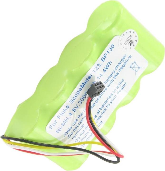 Produktbild AccuCell Akku für Fluke ScopeMeter 120, 123, 124, BP130