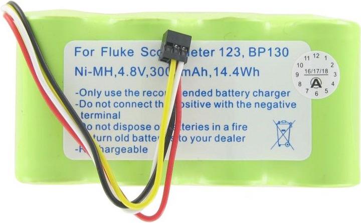 Produktbild AccuCell Akku für Fluke ScopeMeter 120, 123, 124, BP130