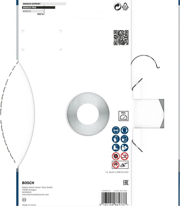 Image du produit Bosch Professional Zubehör Disque diamant PRO Multi Material, 180 x 22,23 mm