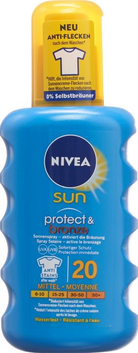 NIVEA Protect & Bronze (Sonnenspray, SPF 20, 200 ml)