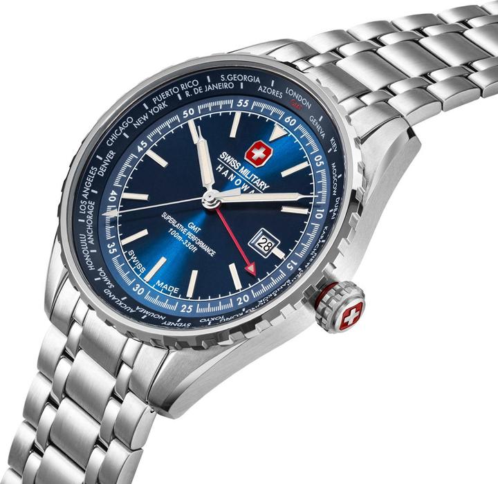Produktbild Swiss Military Hanowa SMWGH0003204 Afterburn GMT (Chronograph, 44 mm)