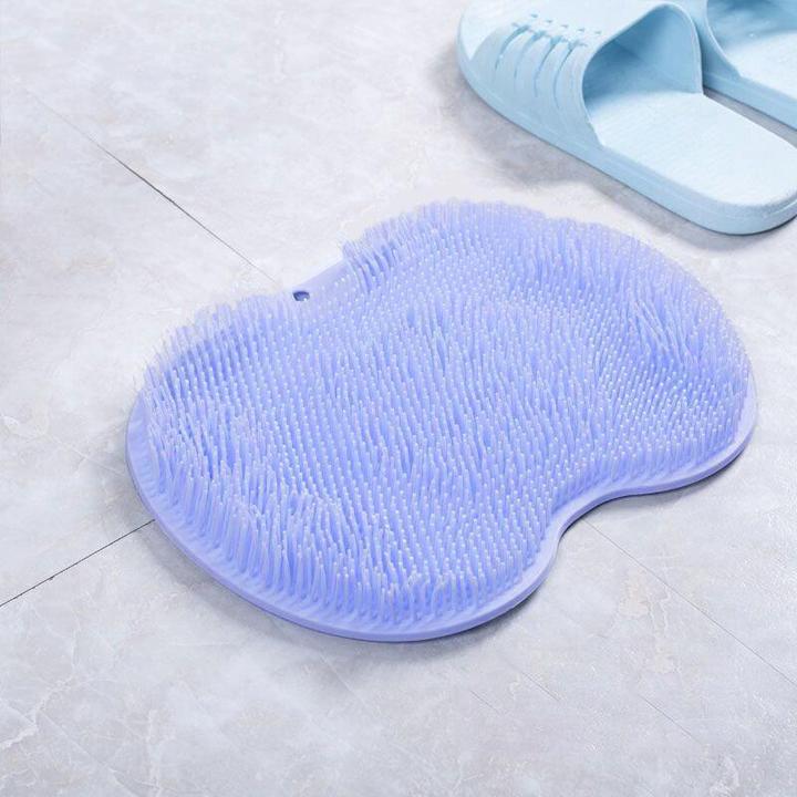 Actual product image JTI Exfoliating rug for the shower - blue