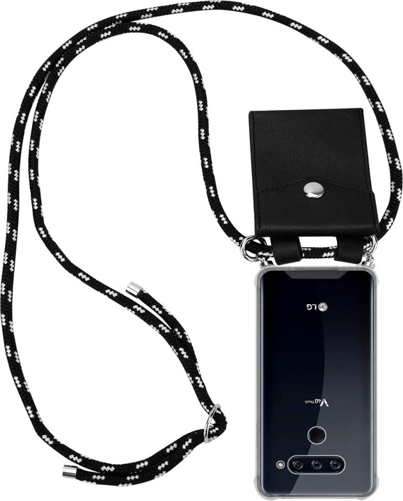 Produktbild Cadorabo TPU Handy Kette SILBER Cover