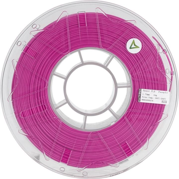 Actual product image Creality Pla Rfid Purple Hyper Series 3d Filament (PLA, 1.75 mm, 1000 g, Rose)