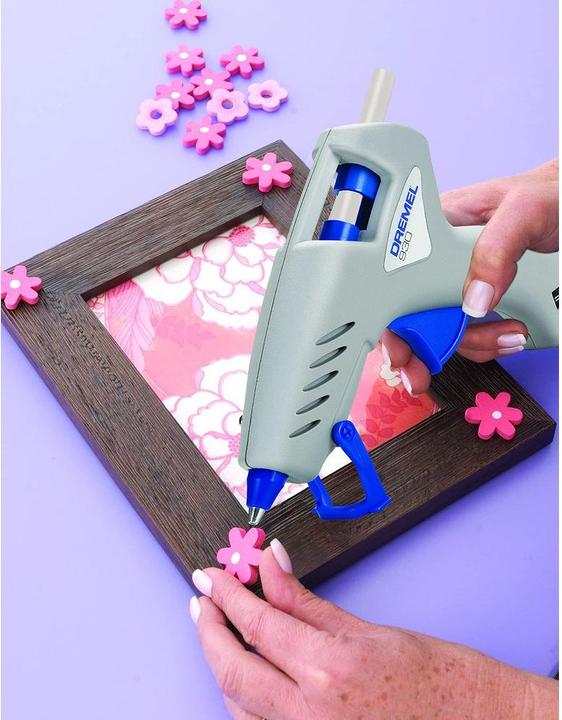 Produktbild Dremel Transparente Klebestifte, Mehrzweck, niedrige Temperatur, 65 g, Ø 7mm (12 Stück)