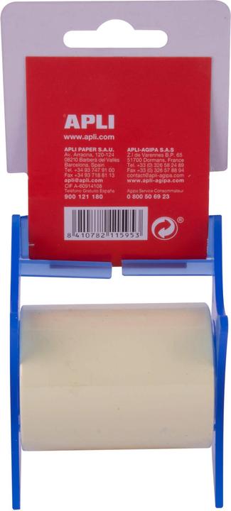 Actual product image Agipa Sticky notes on a roll, 10 m x 60 mm, yellow