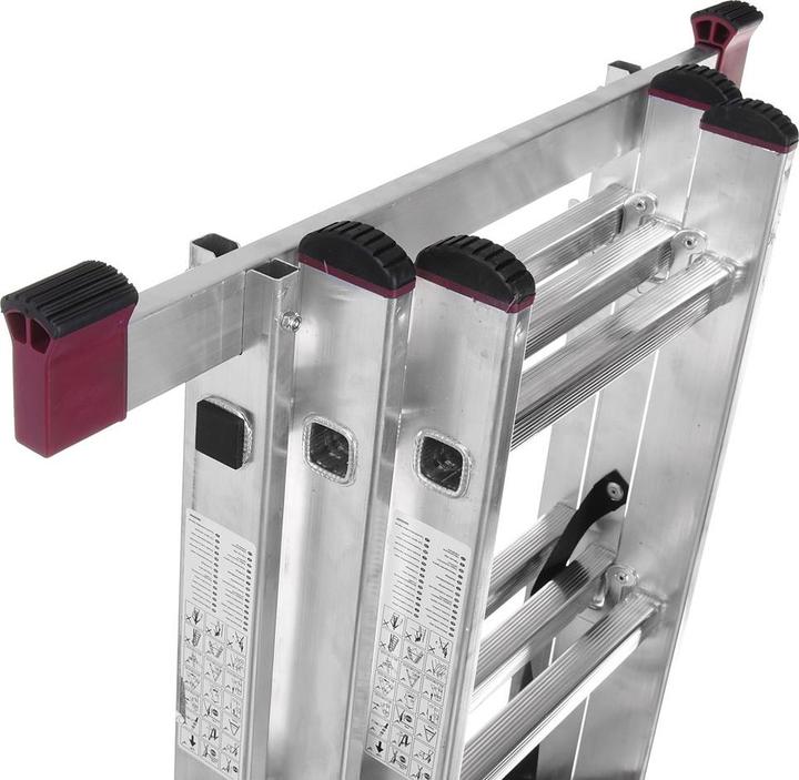 Image du produit Krause Alu-V.échelle escalier 3x6 p. (33369) (Échelle multifonction, 380 cm)