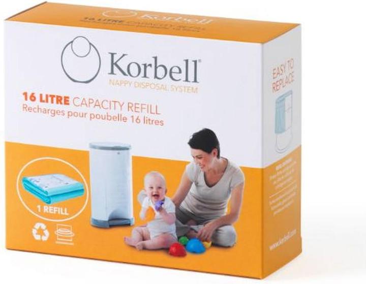 Produktbild Korbell Windeleimer recycled mit Nachfüllfolien