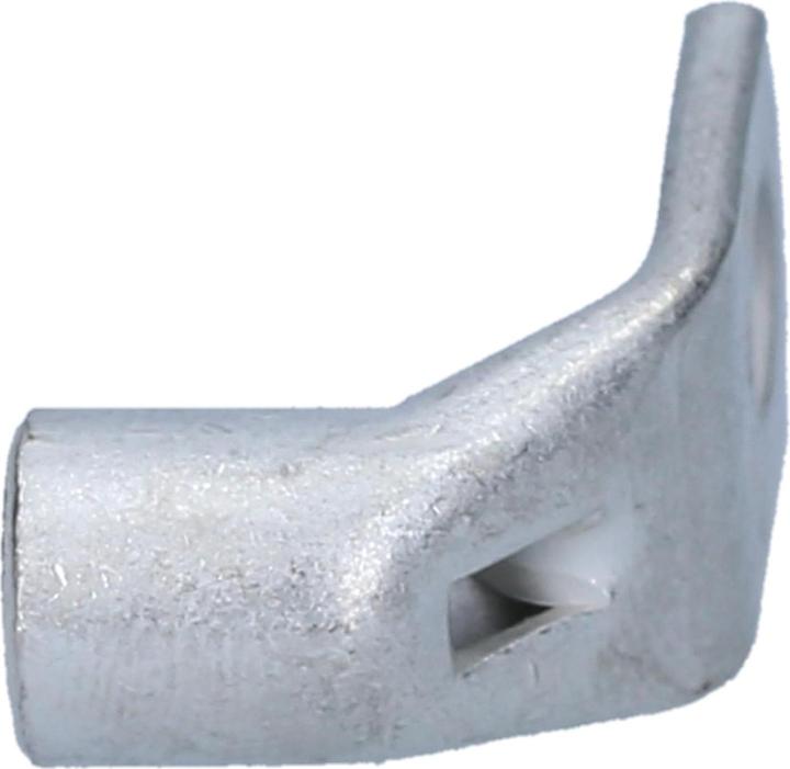 Actual product image Kalitec 10 pieces Cembre A5-L6 tubular cable lug 90° angled 25mm² M6 uninsulated tinned copper
