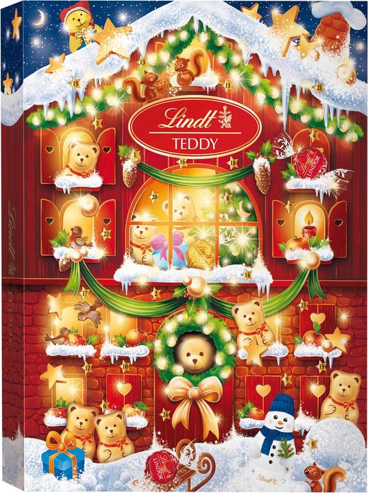 Produktbild Lindt Adventskalender Teddy