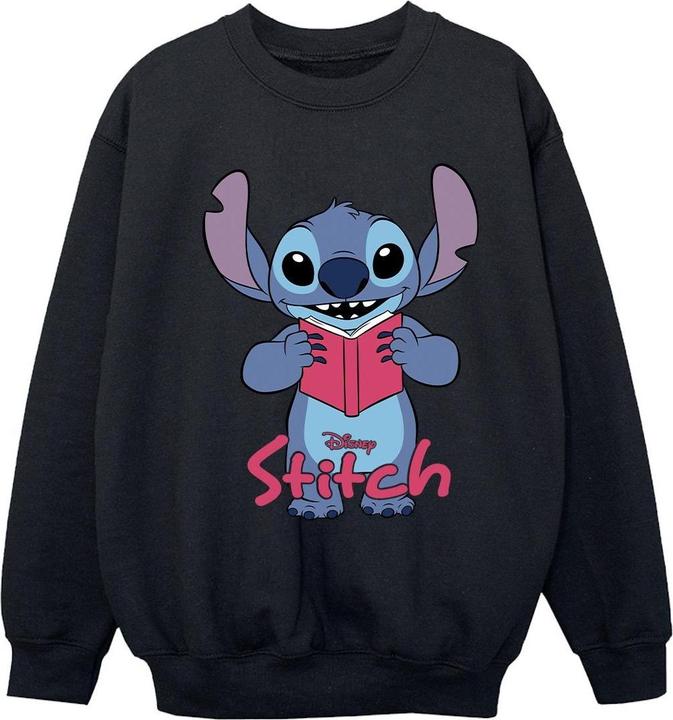 Produktbild Lilo & Stitch Reading Standing Sweatshirt Mädchen (128)
