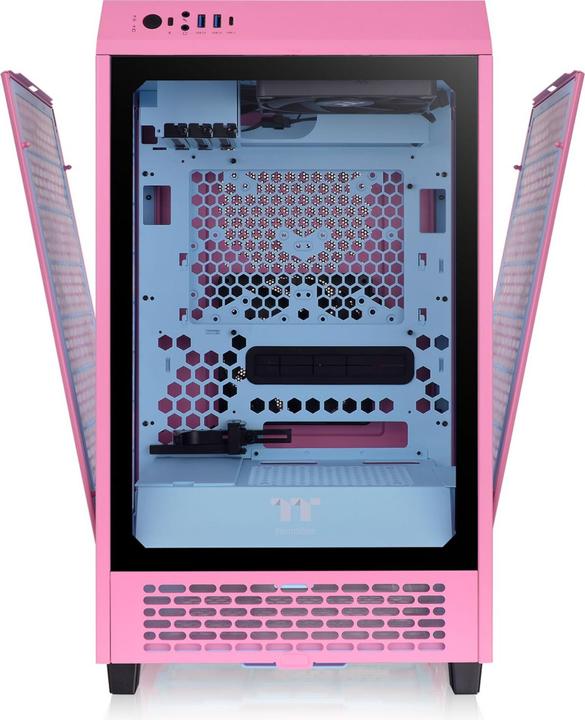 Actual product image Thermaltake The Tower 200 Bubble Pink (Mini-ITX)