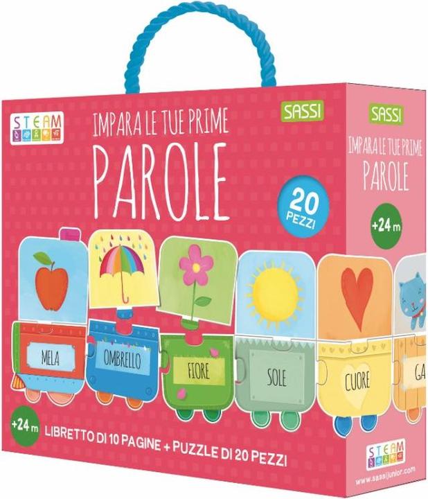 Actual product image Sassi Steam Puzzle - Impara le Tue Prime Parole