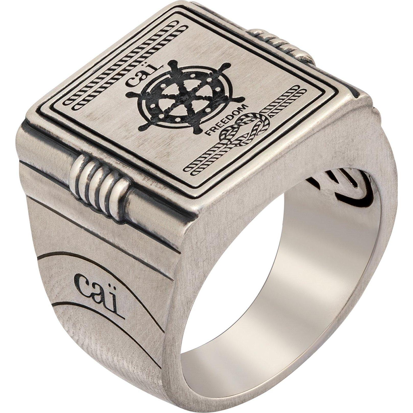 Caï, Ring, Herrenring, (64, 925 Silber)
