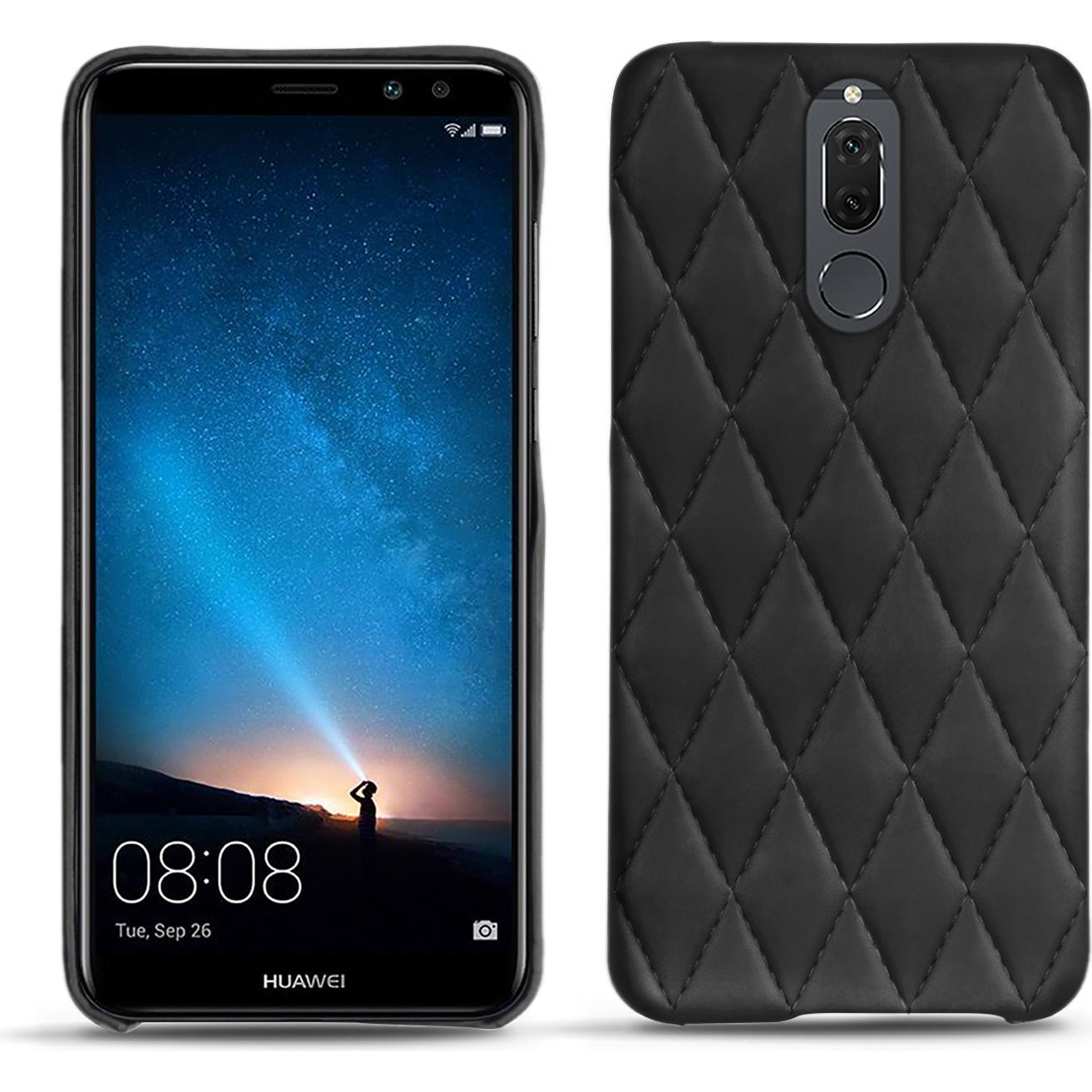 Noreve Lederschutzhülle (Huawei Mate 10 Lite), Smartphone Hülle, Schwarz
